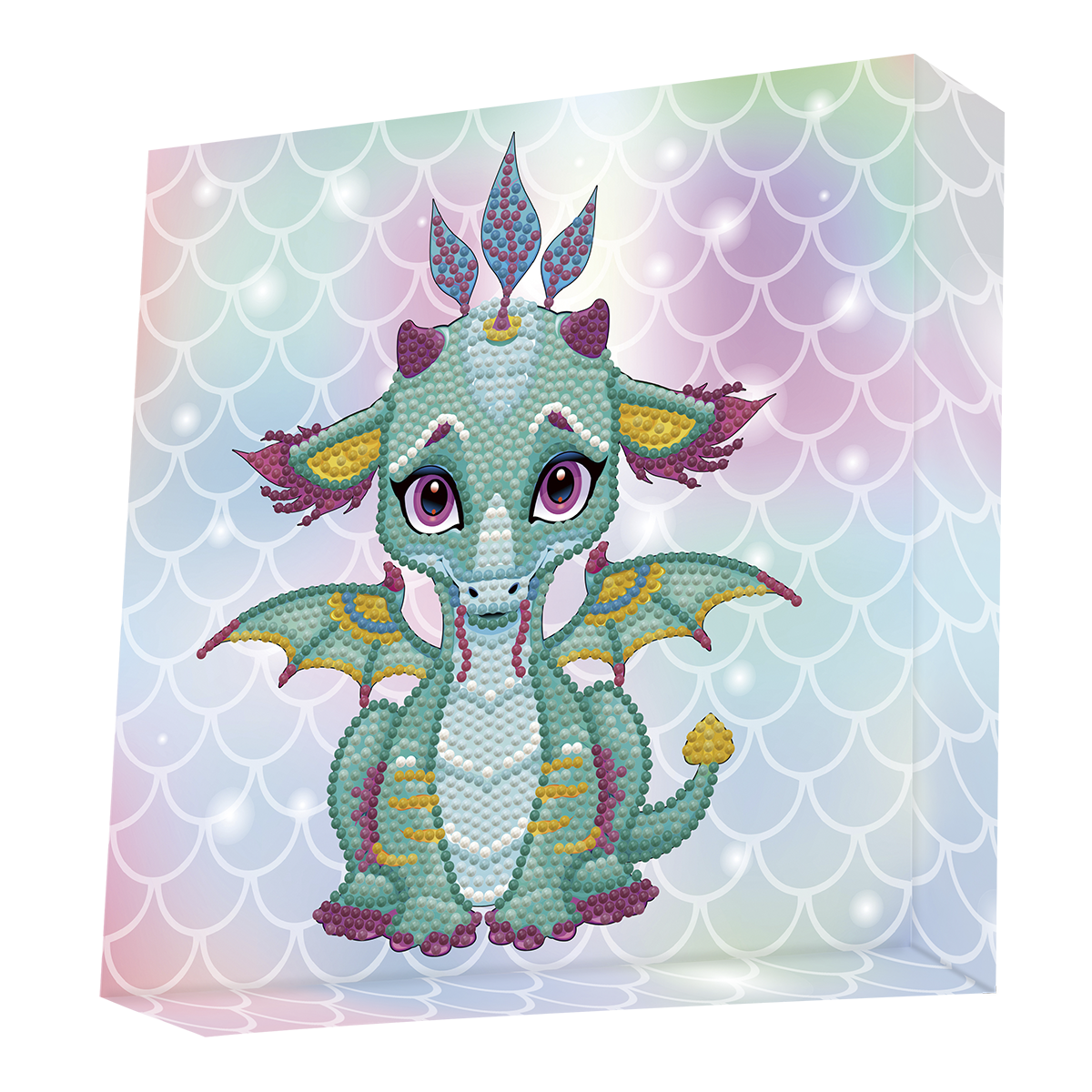 Ariel the Baby Dragon - Diamond Painting Dotz Box - DBX.010