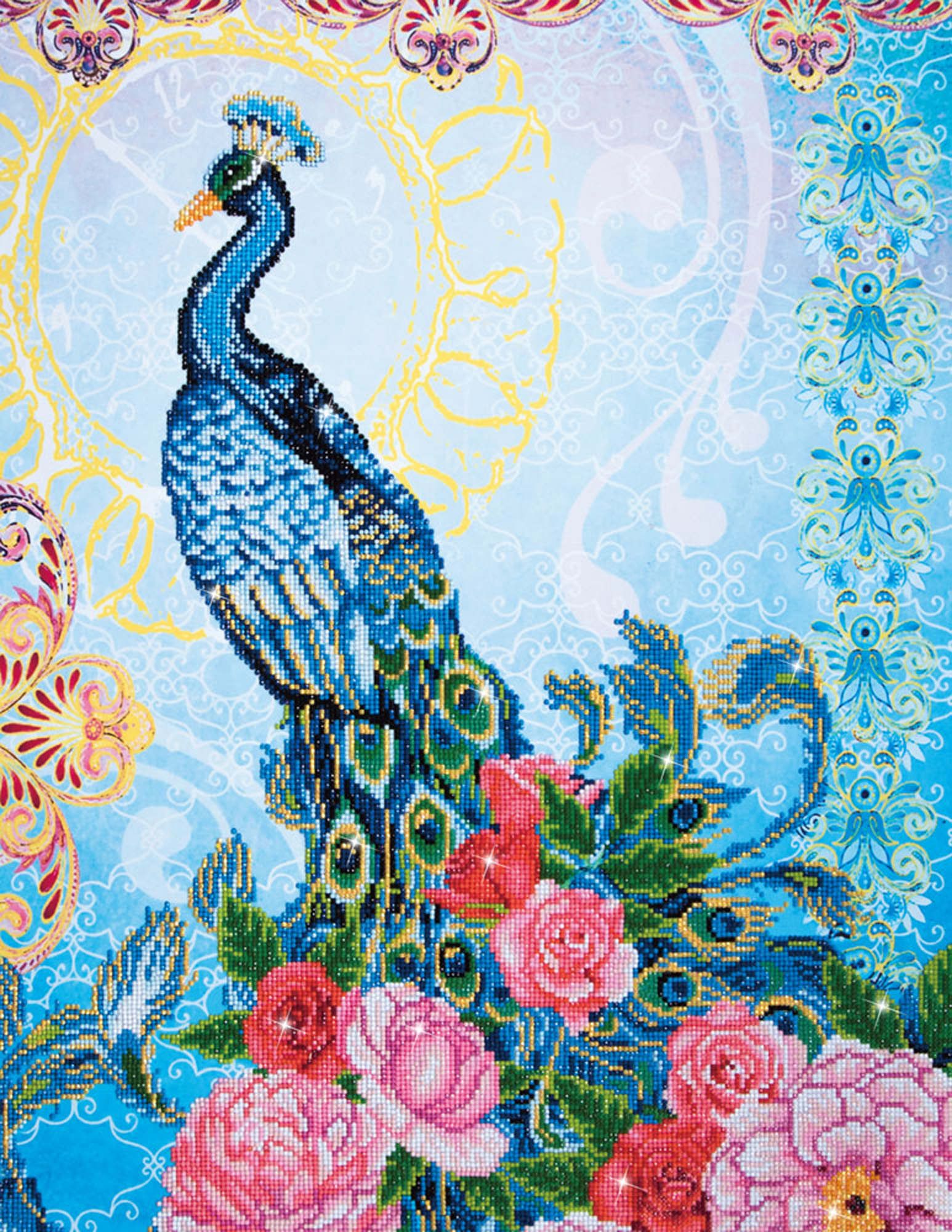 Exotic Peacock - Diamond Art Kit - DD15.009 - Diamond Dotz®