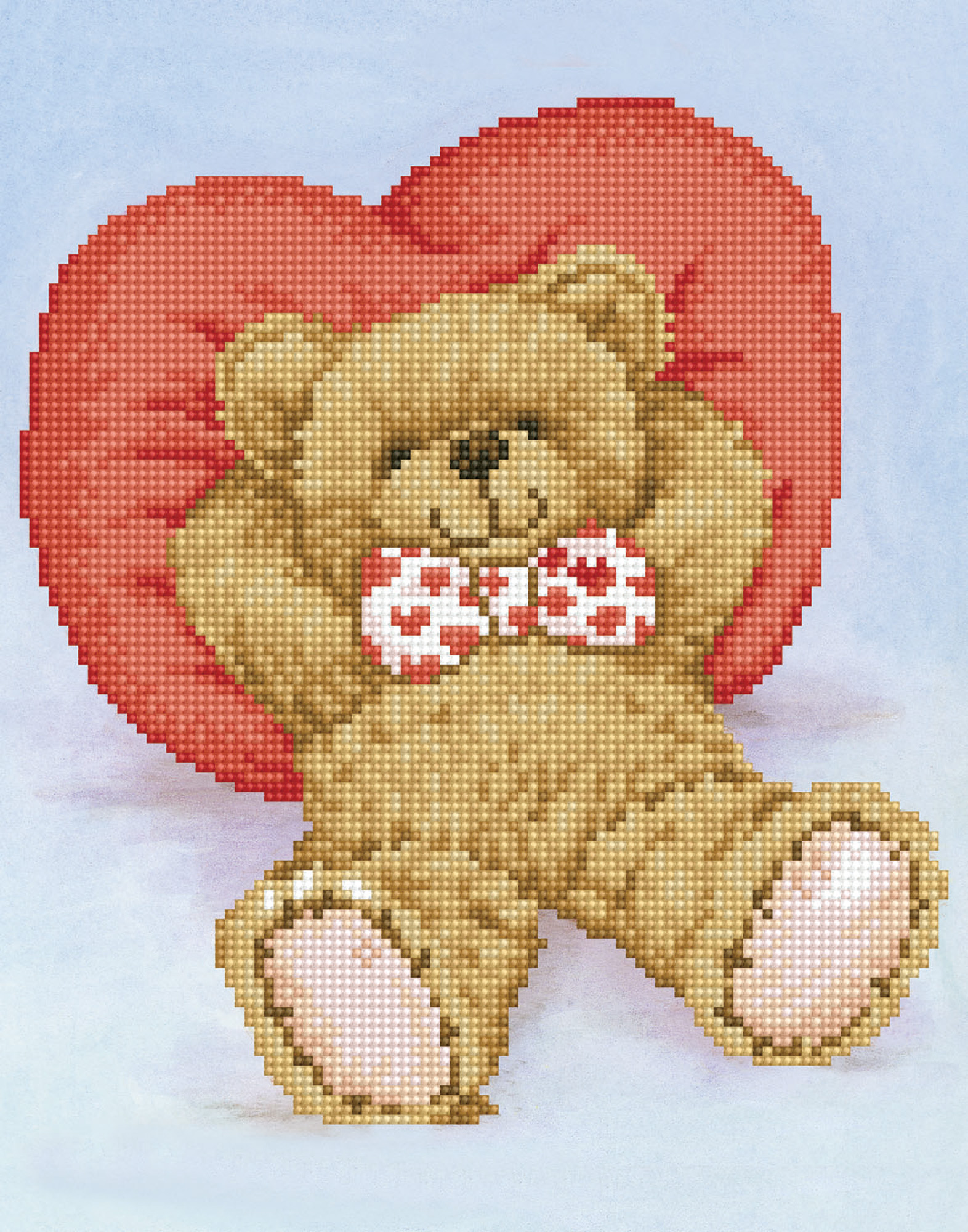 Relax-A-Bear - Diamond Art Kit - DD6.009 - Diamond Dotz®
